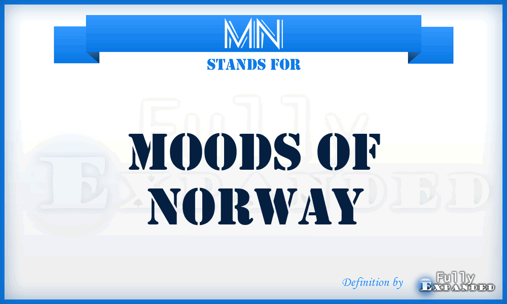 MN - Moods of Norway