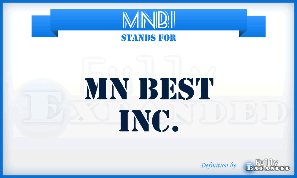 MNBI - MN Best Inc.