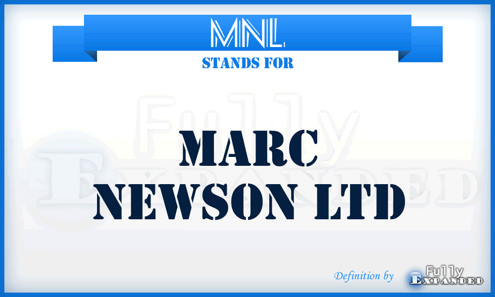 MNL - Marc Newson Ltd