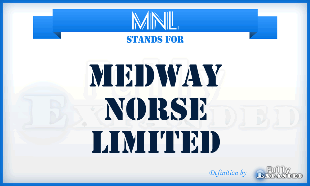 MNL - Medway Norse Limited