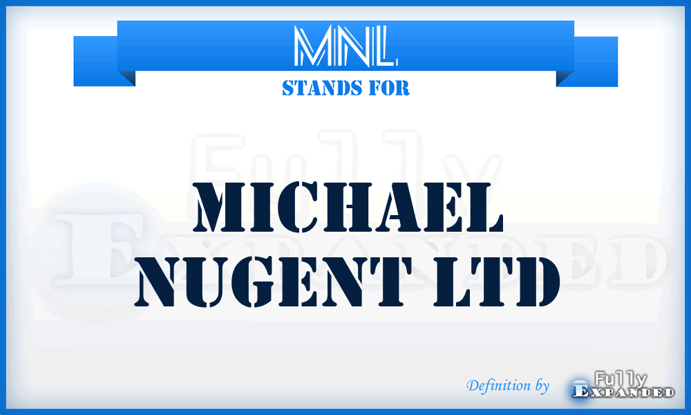 MNL - Michael Nugent Ltd