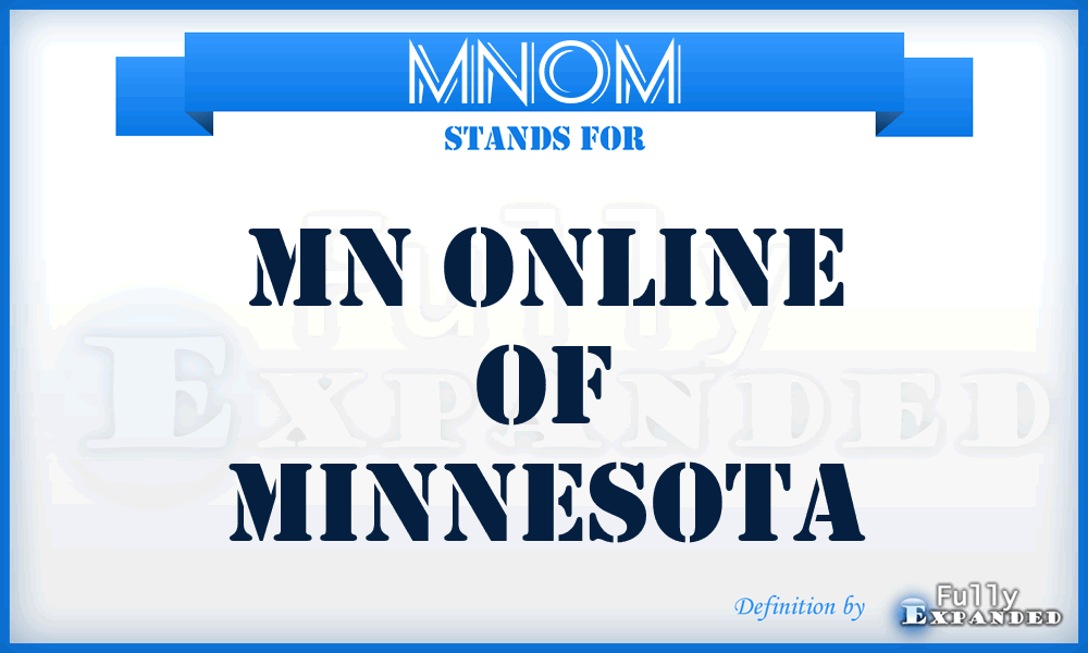 MNOM - MN Online of Minnesota