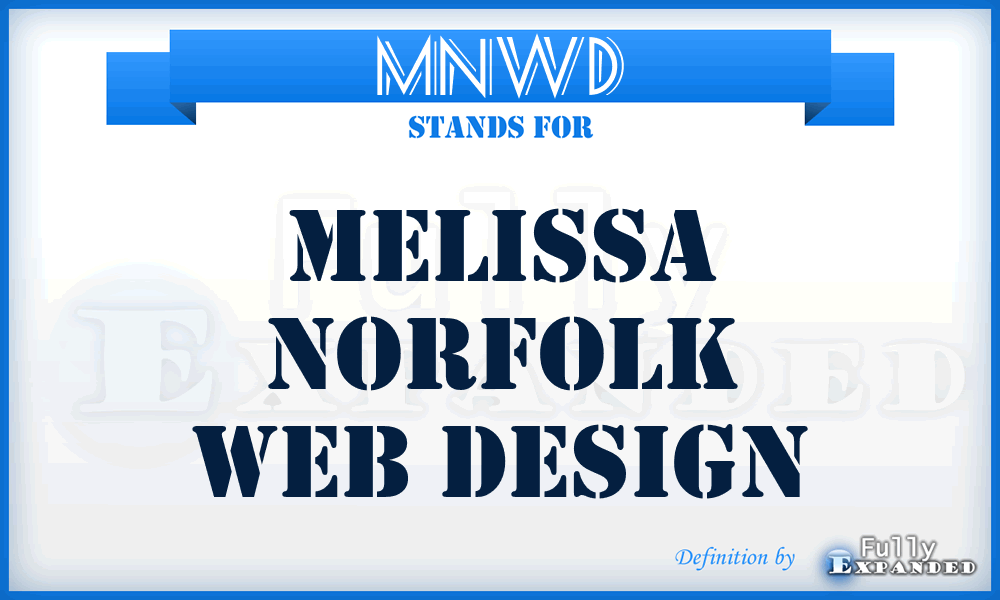 MNWD - Melissa Norfolk Web Design