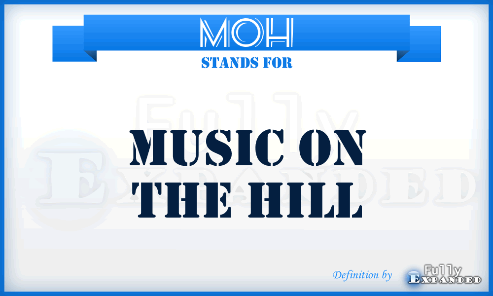MOH - Music On the Hill