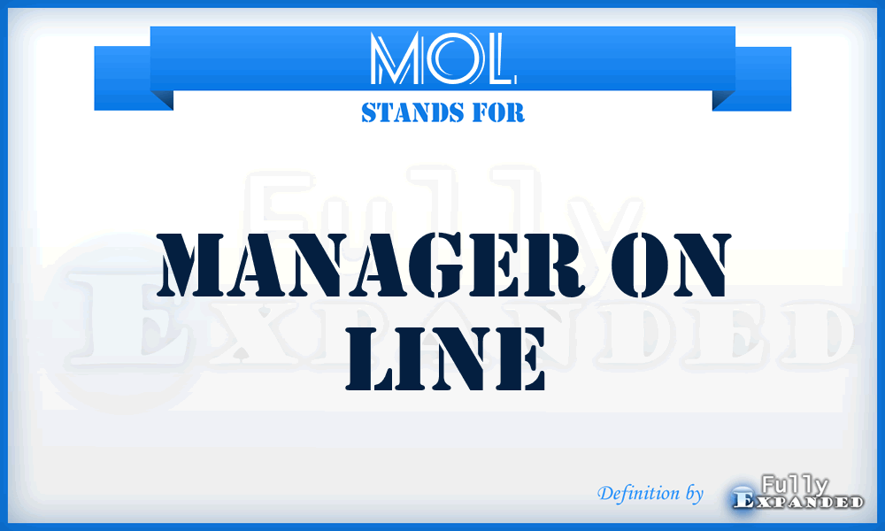 MOL - Manager On Line