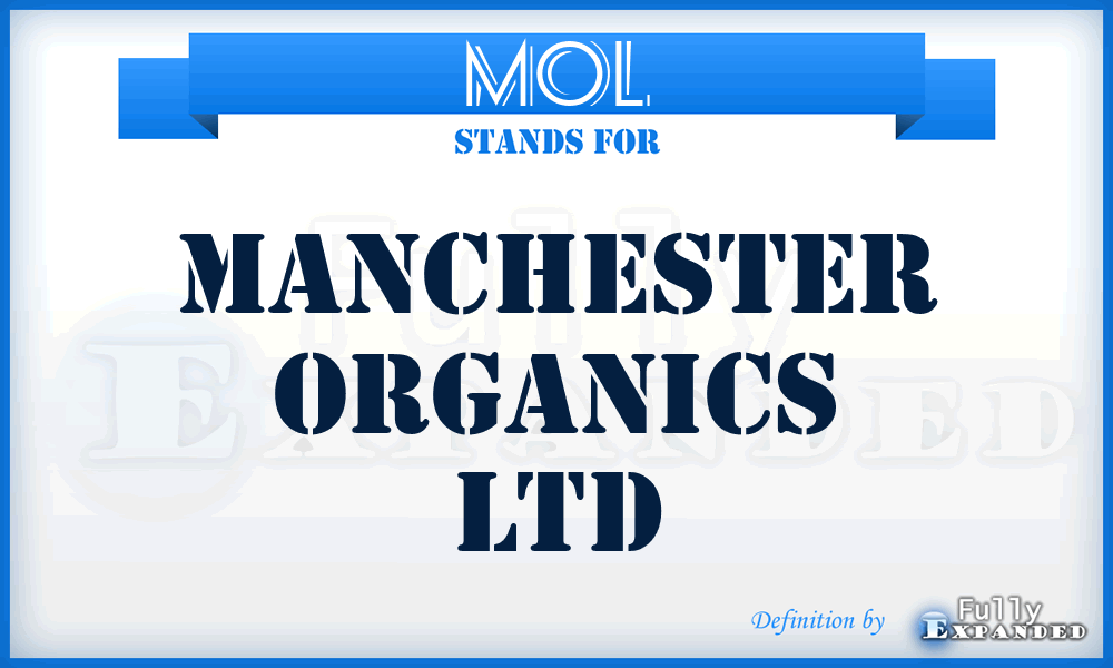 MOL - Manchester Organics Ltd