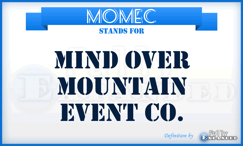 MOMEC - Mind Over Mountain Event Co.