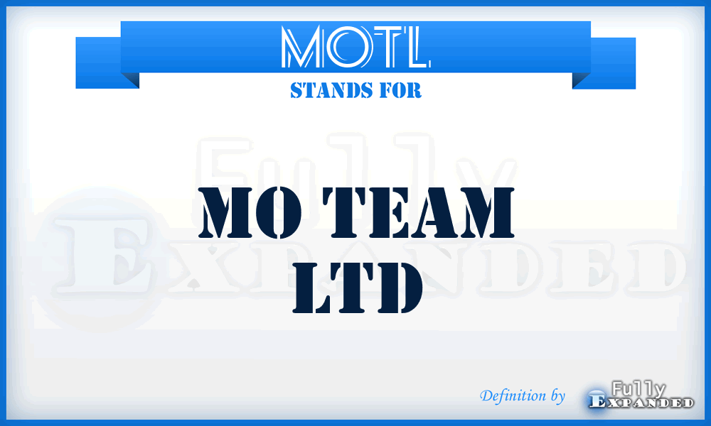 MOTL - MO Team Ltd