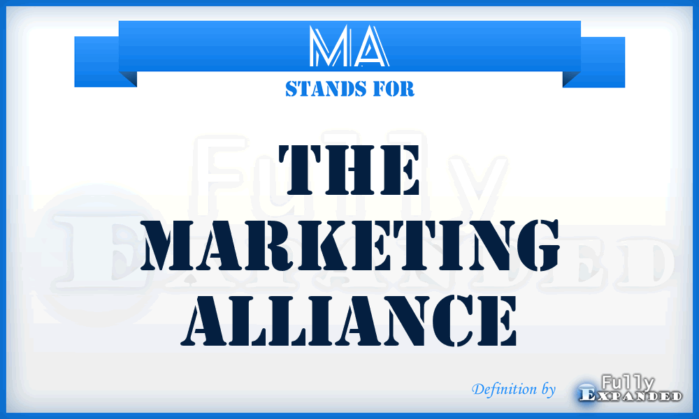 MA - The Marketing Alliance