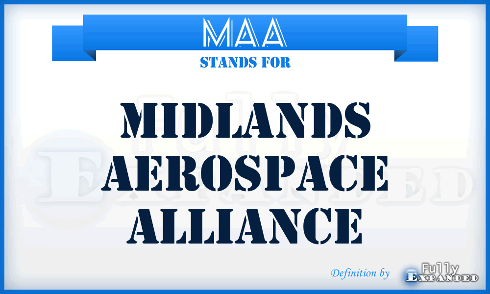 MAA - Midlands Aerospace Alliance