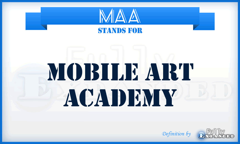 MAA - Mobile Art Academy