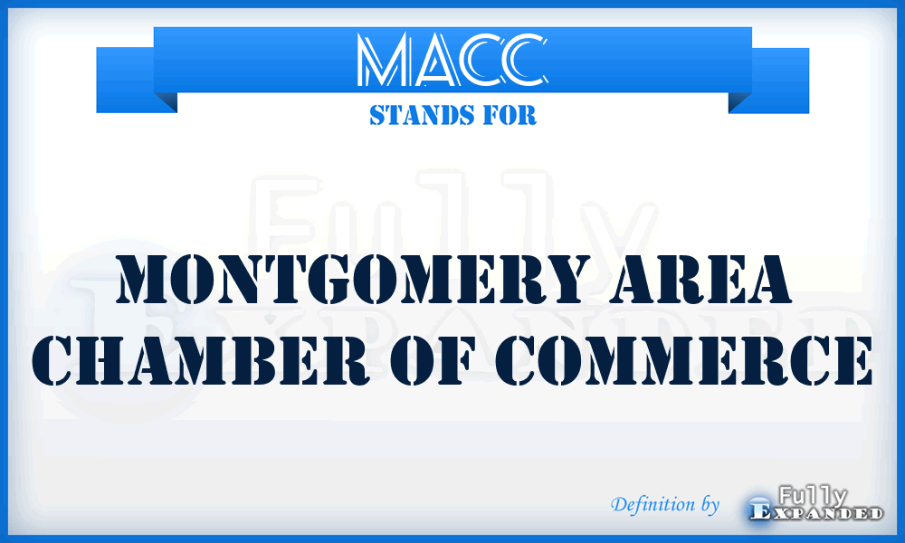 MACC - Montgomery Area Chamber of Commerce
