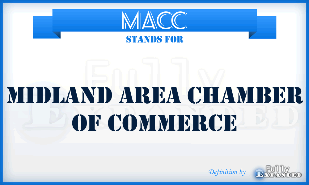 MACC - Midland Area Chamber of Commerce