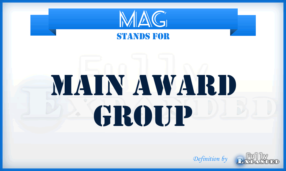 MAG - Main Award Group