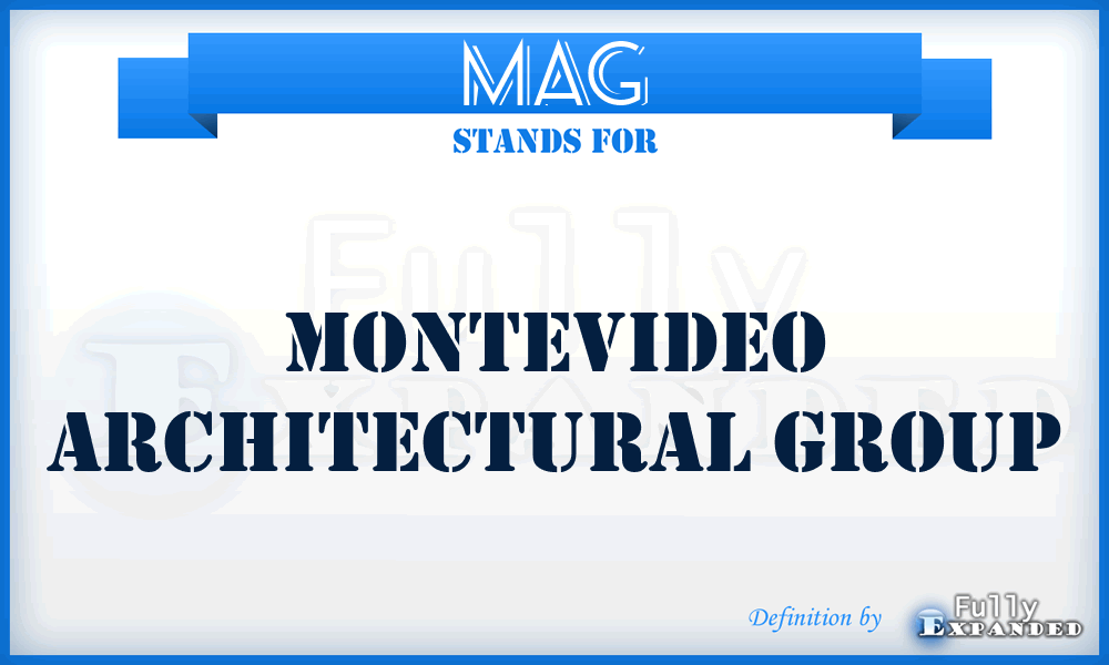 MAG - Montevideo Architectural Group