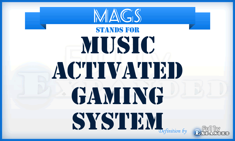 MAGS - Music Activated Gaming System