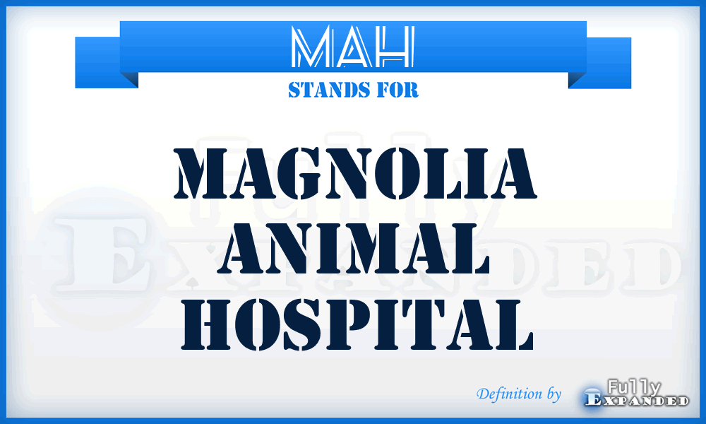 MAH - Magnolia Animal Hospital