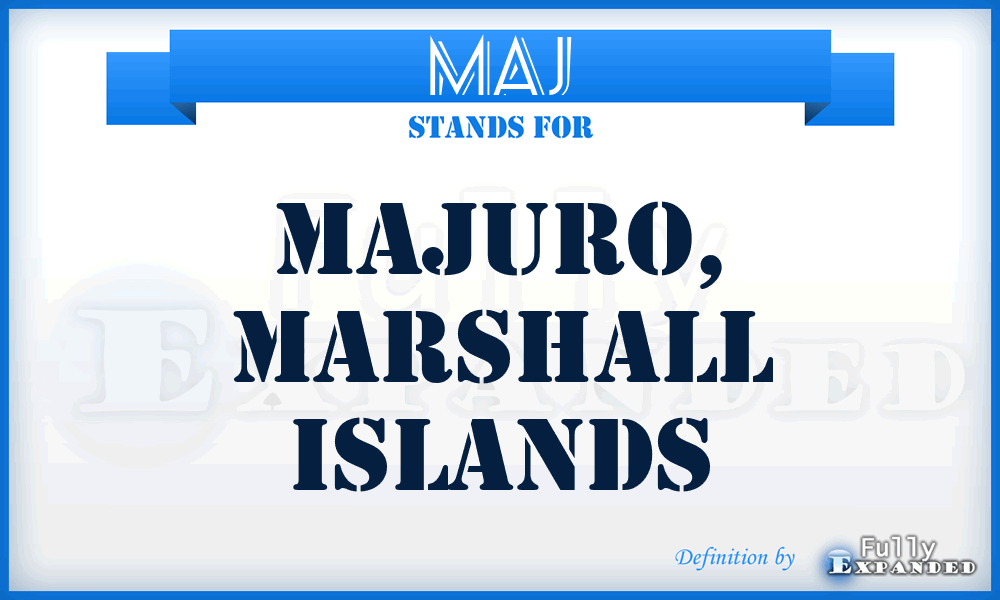 MAJ - Majuro, Marshall Islands