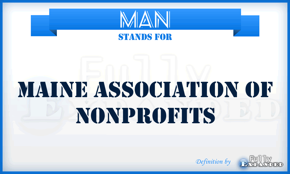 MAN - Maine Association of Nonprofits