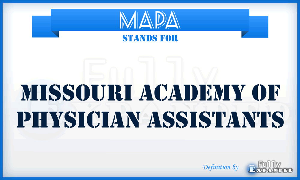 MAPA - Missouri Academy of Physician Assistants
