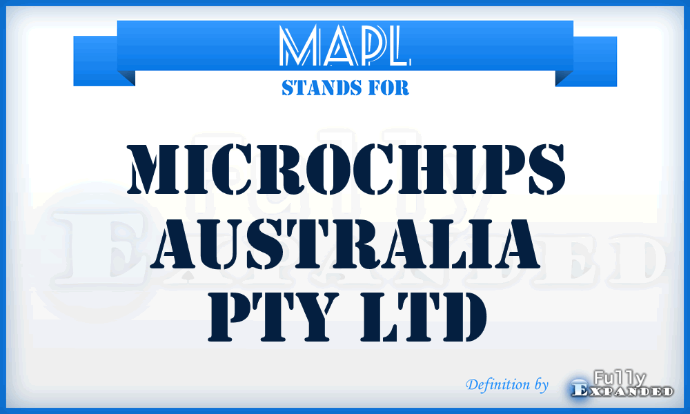 MAPL - Microchips Australia Pty Ltd