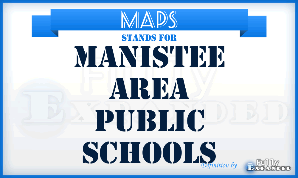 MAPS - Manistee Area Public Schools