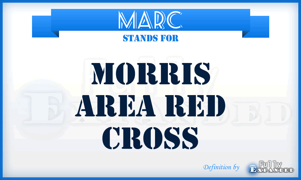 MARC - Morris Area Red Cross
