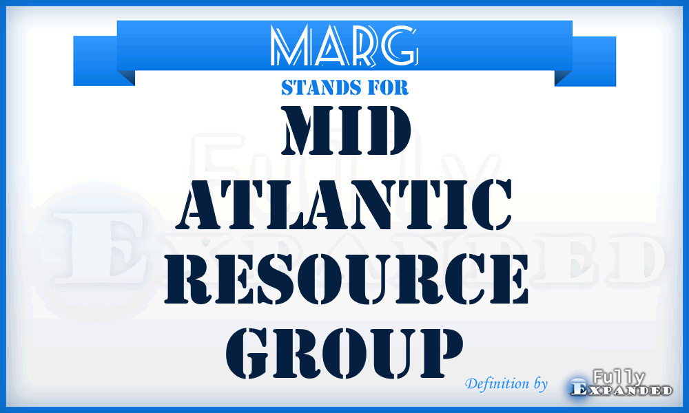 MARG - Mid Atlantic Resource Group