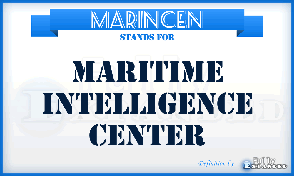 MARINCEN - Maritime Intelligence Center