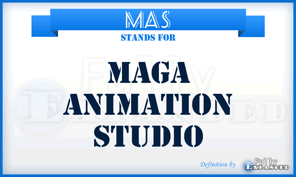 MAS - Maga Animation Studio