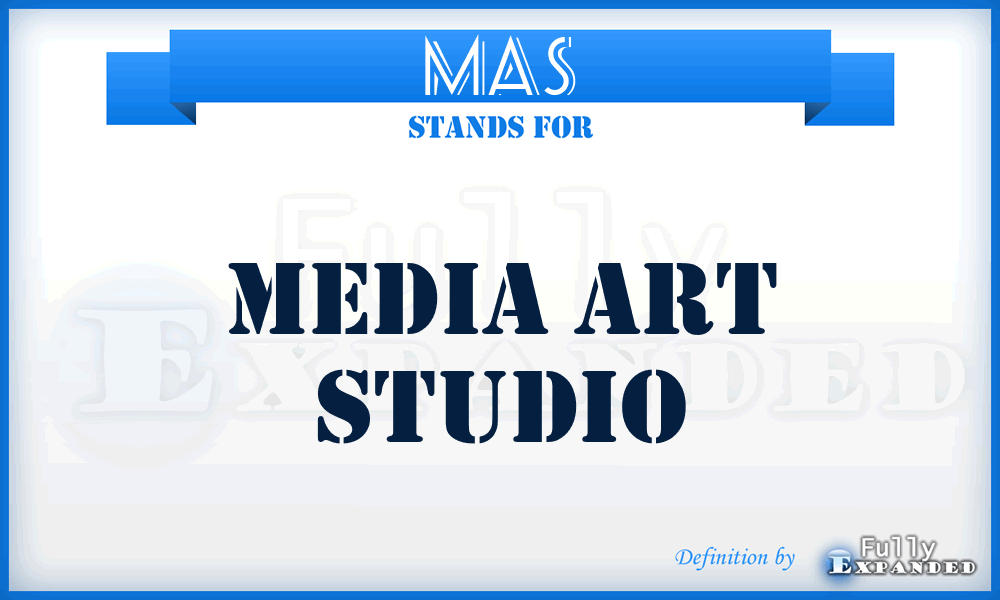 MAS - Media Art Studio