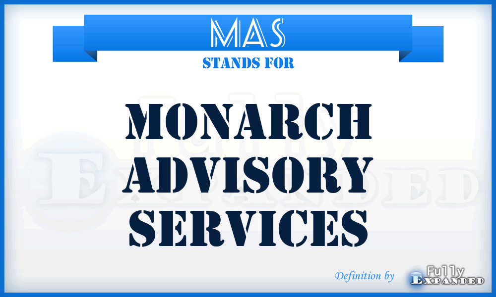 MAS - Monarch Advisory Services