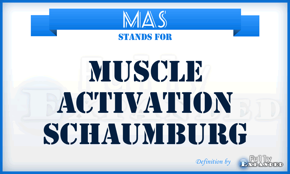 MAS - Muscle Activation Schaumburg