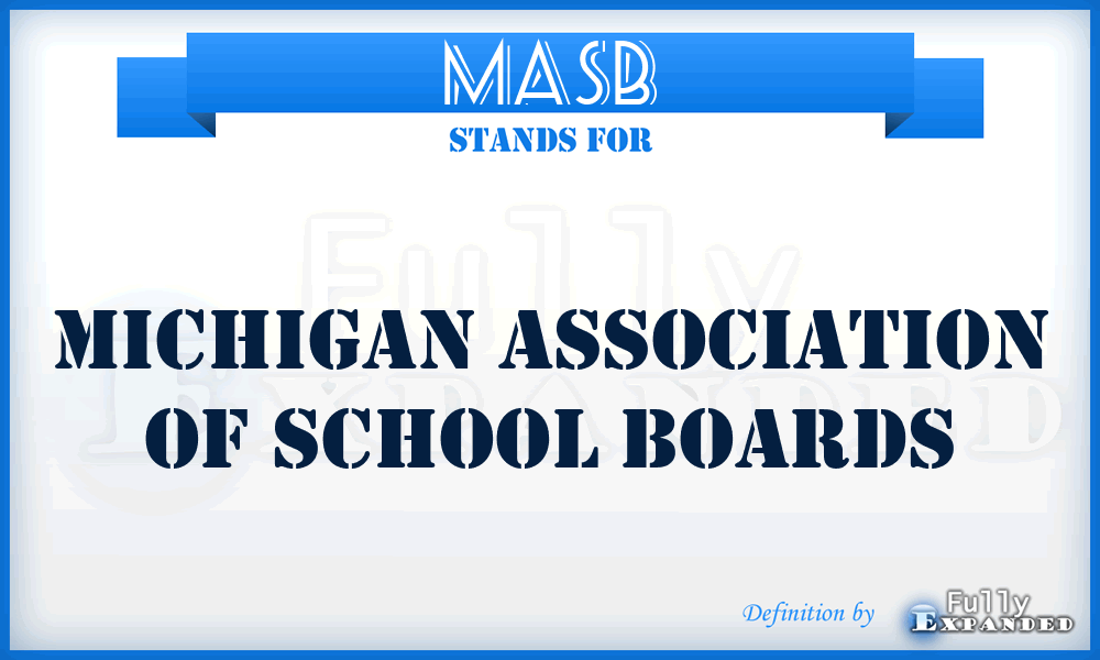 MASB - Michigan Association of School Boards