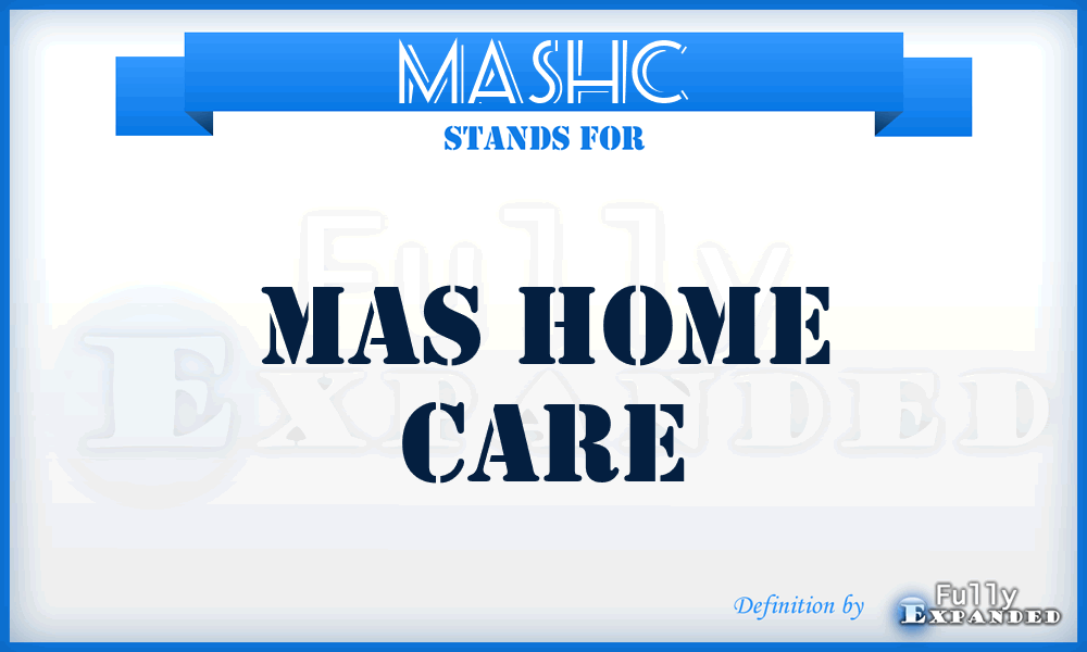 MASHC - MAS Home Care