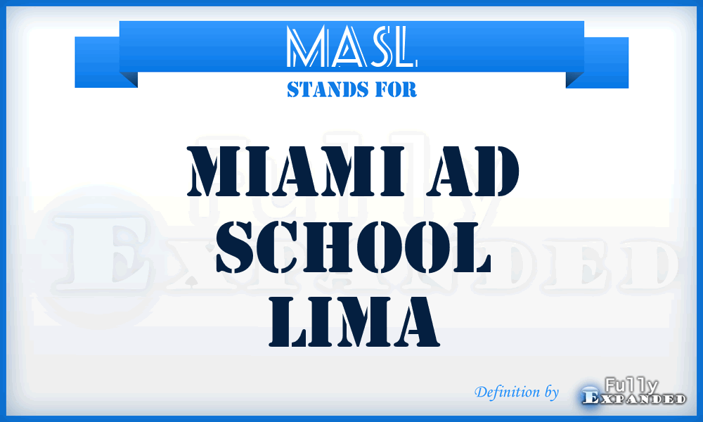 MASL - Miami Ad School Lima