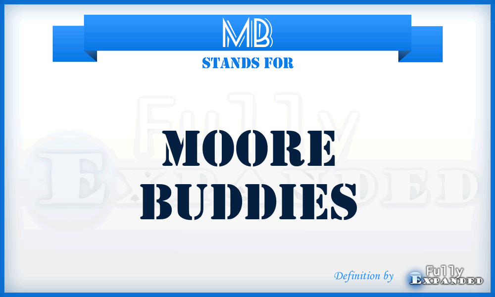 MB - Moore Buddies