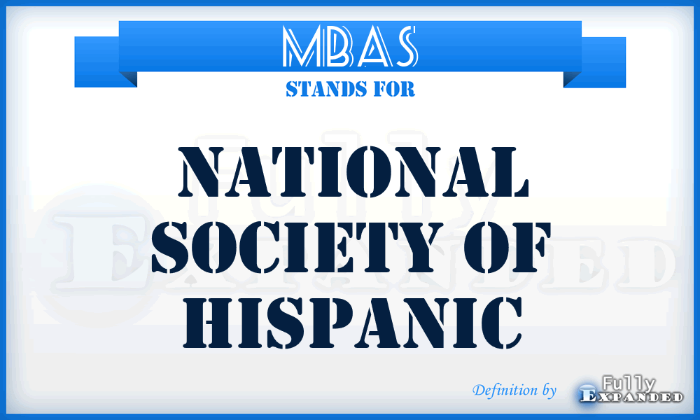 MBAs - National Society of Hispanic