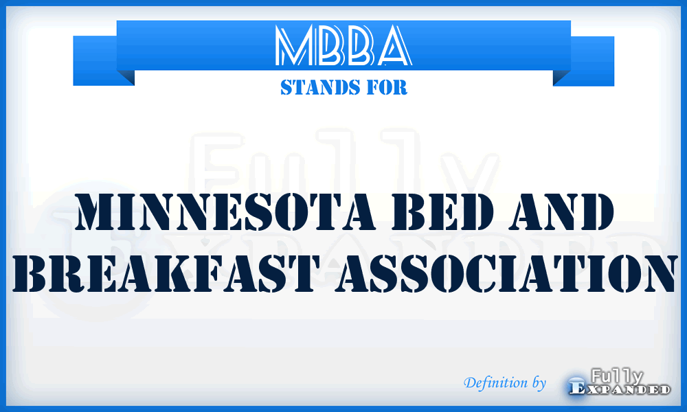 MBBA - Minnesota Bed and Breakfast Association