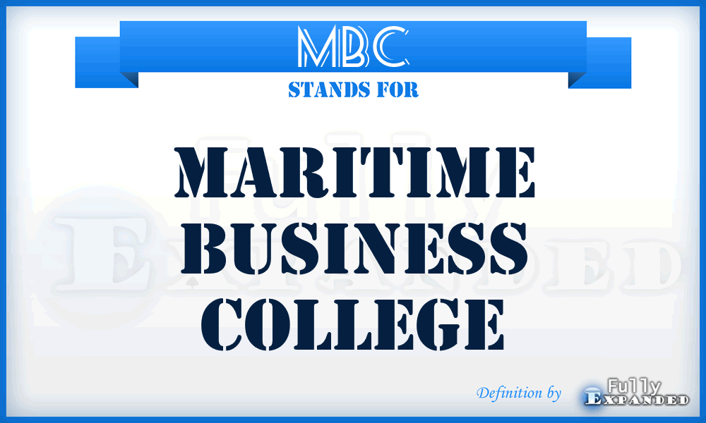 MBC - Maritime Business College