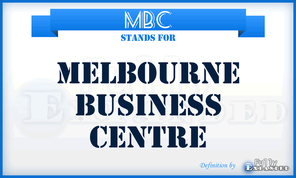 MBC - Melbourne Business Centre