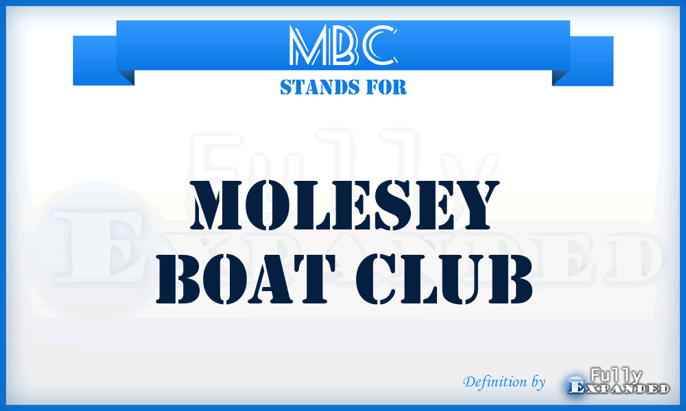 MBC - Molesey Boat Club