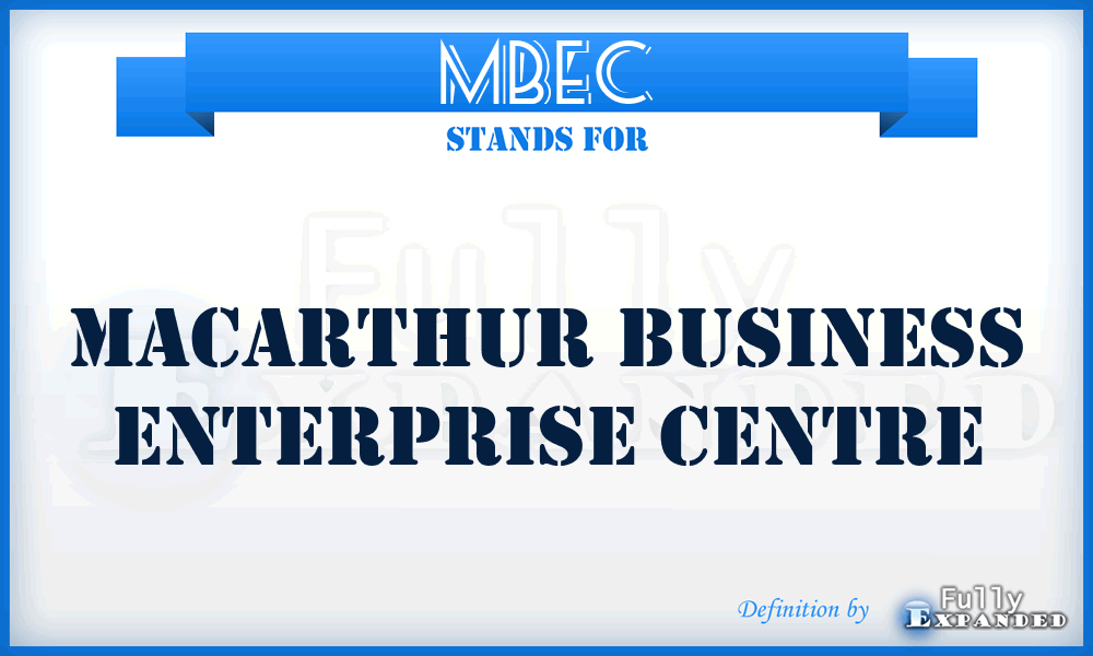 MBEC - Macarthur Business Enterprise Centre