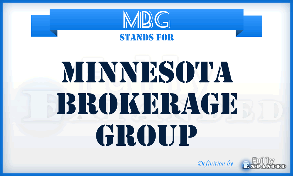 MBG - Minnesota Brokerage Group