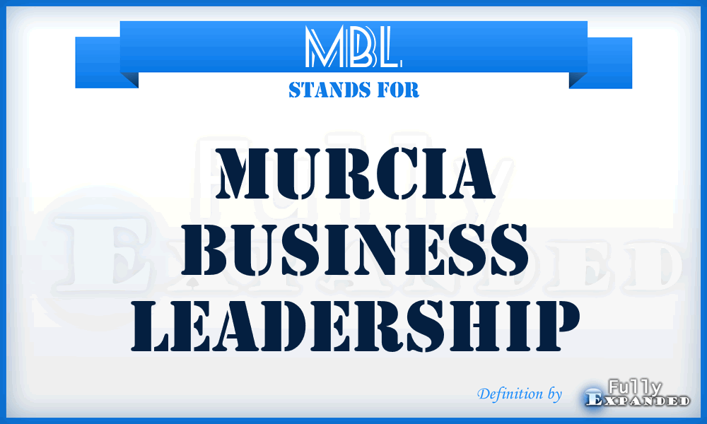 MBL - Murcia Business Leadership