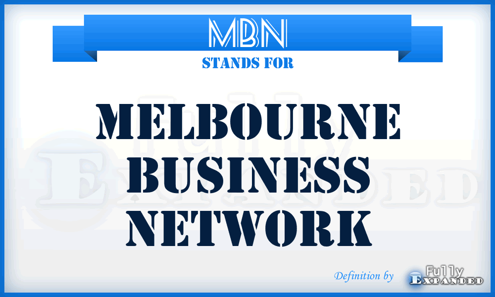 MBN - Melbourne Business Network