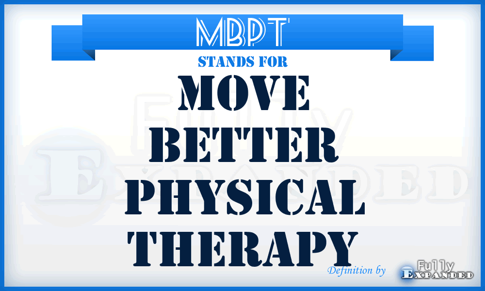 MBPT - Move Better Physical Therapy
