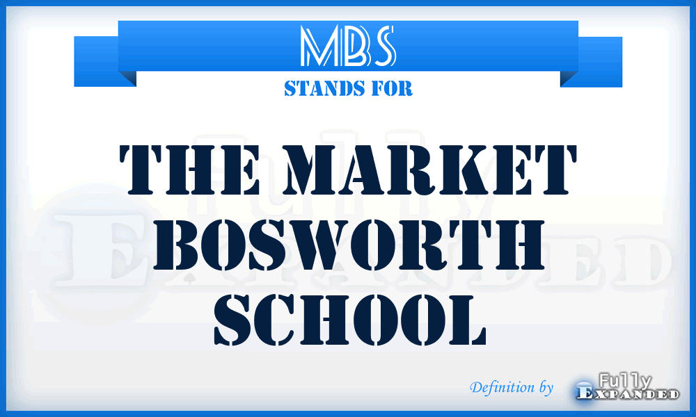 MBS - The Market Bosworth School
