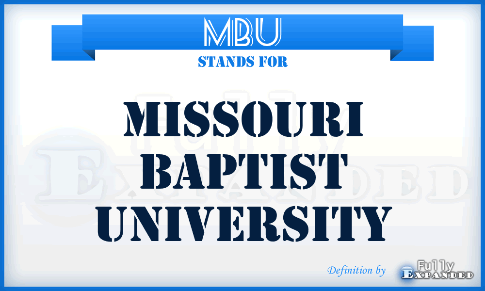 MBU - Missouri Baptist University