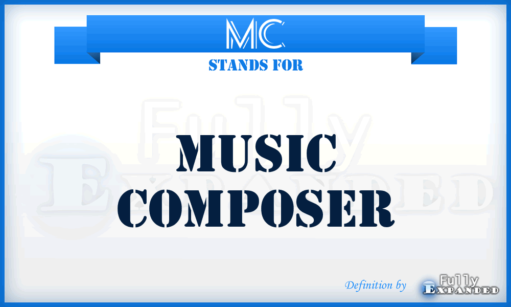 MC - Music Composer
